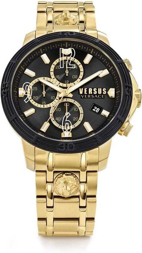 montre versus par versace pour homme acier inoxydable 2-tons|Versus by Versace VSPVT2821 Montre pour homme en acier inoxydable .